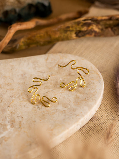 Squiggles Earring
